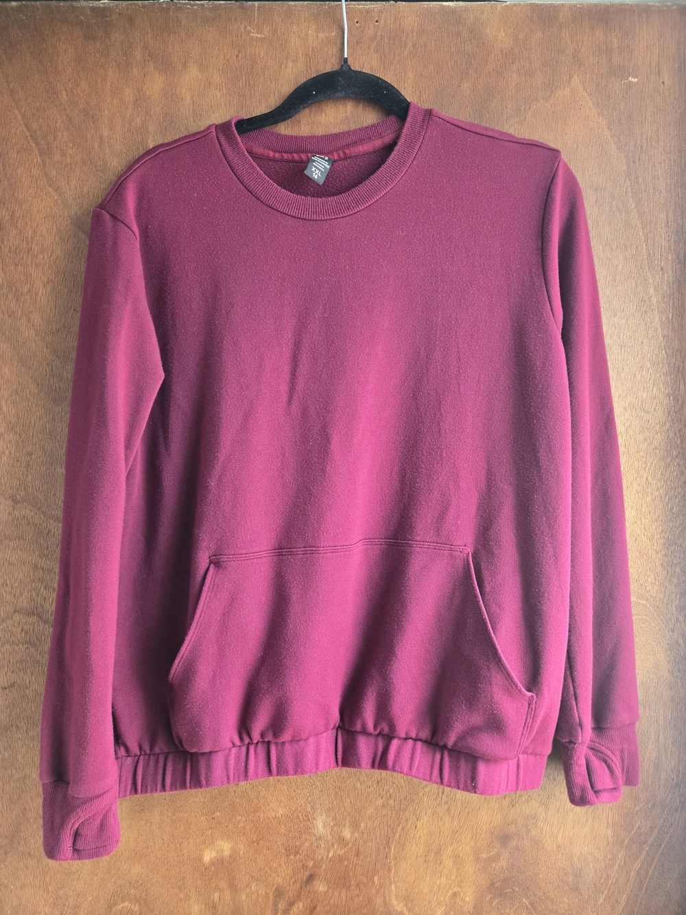 Athleta Girl Plum Crewneck Sweatshirt with Front Pocket